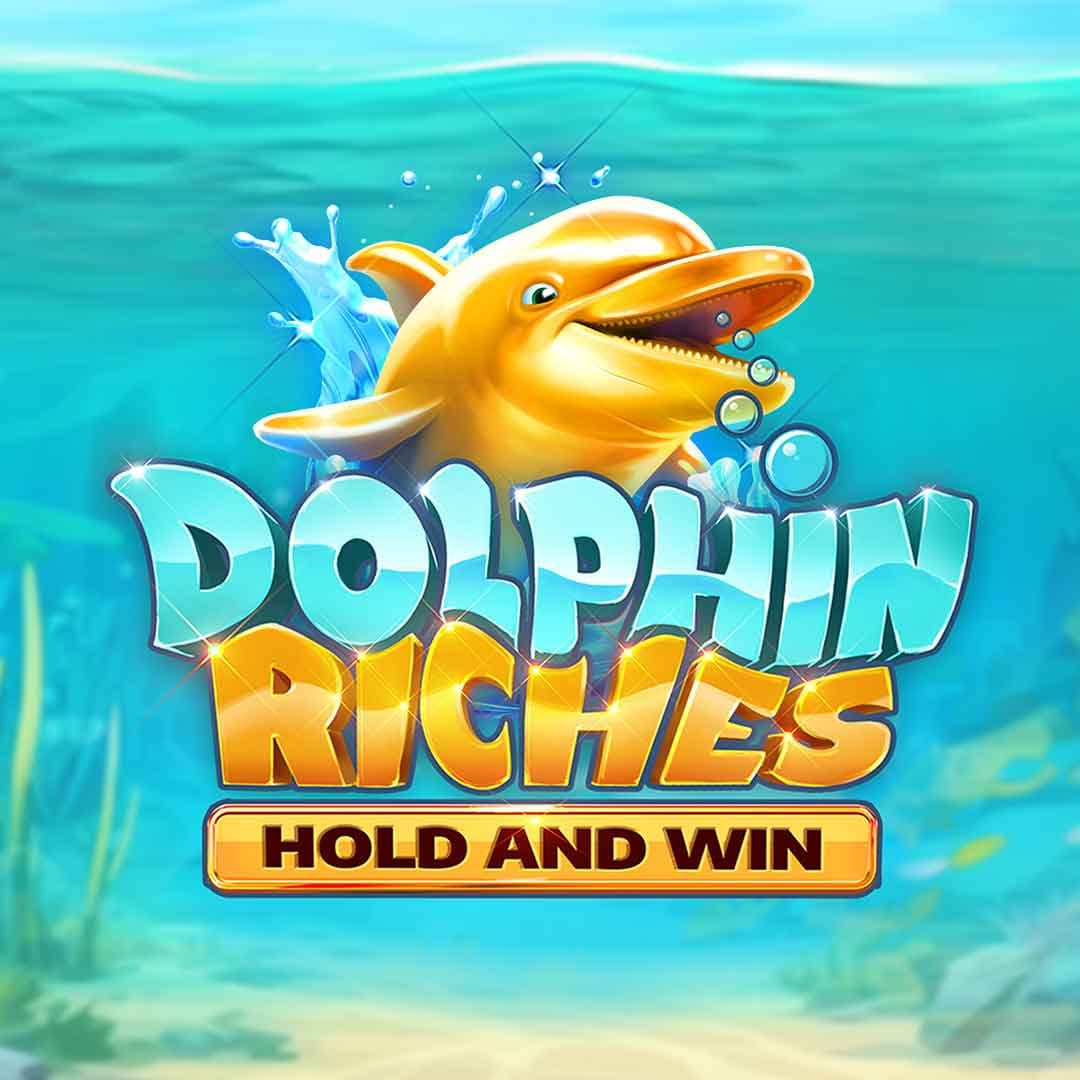 Dolphin Riches Hold and Win logo