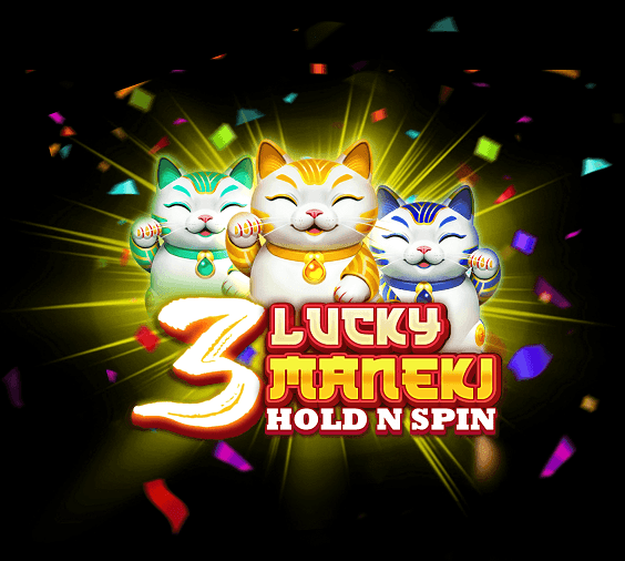 3 Lucky Maneki Hold N Spin