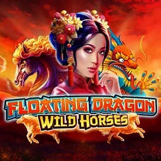 Floating Dragon Wild Horses logo