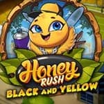 Honey Rush Black and Yellow logo